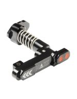 Maxx Model CNC Aluminum Advanced Magazine Release Style B (Black)