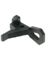 Maxx Model CNC Aluminum Enhanced Bolt Catch for MTW - Style A, Black - obrazek 3