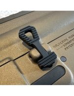 Maxx Model CNC Aluminum Enhanced Bolt Catch for MTW - Style A, Black - obrazek 6