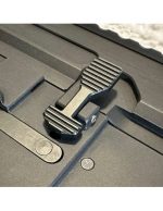 Maxx Model CNC Aluminum Enhanced Bolt Catch for MTW - Style B, Black - obrazek 7