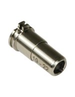 Maxx Model CNC Titanium Adjustable Air Seal Nozzle 19mm - 22mm for AEG - obrazek 4