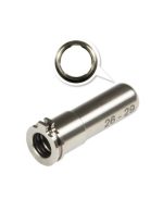 Maxx Model CNC Titanium Adjustable Air Seal Nozzle 26mm - 29mm for AEG