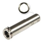 Maxx Model CNC Titanium Adjustable Air Seal Nozzle 33mm - 36mm for AEG