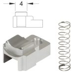 MAXX MODEL Hopup Chamber Hard Concave Nub (4mm)