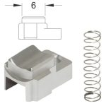 MAXX MODEL Hopup Chamber Hard Concave Nub (6mm)