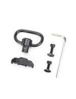 METAL QD Rotation Sling Mount M-Lok / Keymod  - Black - obrazek 2