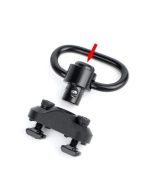 METAL Quick Detachable Sling Mount for M-Lok & KeyMod - Black - obrazek 3