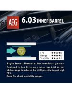 PDI 6.03 Precision Inner Barrel for AEG 407mm - obrazek 3