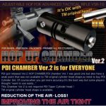 PDI Hop Up Chamber Ver.2 for Tokyo Marui VSR-10