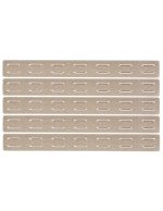 PTS BCM Keymod Rail Panel Kit (5.5inch / 5 Pack) - Dark Earth