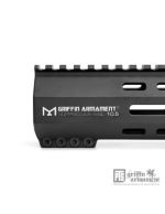 PTS Griffin Armament SR-Rigid M-Lok Handguard 10.5inch - Black - obrazek 5