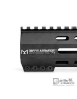 PTS Griffin Armament SR-Rigid M-Lok Handguard 7.5inch - Black - obrazek 6