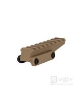 PTS Unity Tactical FAST Optic Riser (Polymer) - Dark Earth - obrazek 3