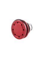 SHS Aluminum ventilated piston head 8 holes - red