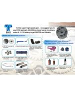 SHS Double-Sector Gear with V2 tappet plate - obrazek 2