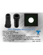 SHS Hexagon Nozzle 19,70mm for AK AEG - obrazek 2