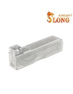 SLONG AIRSOFT 50 rounds magazine for Tokyo Marui VSR-10 - Clear - obrazek 4