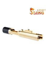 SLONG AIRSOFT Bolt carrier with extension for Tokyo Marui M4 MWS GBBR - Gold - obrazek 2