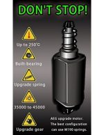 SLONG AIRSOFT Do Not Stop Motor V3 short axis - obrazek 4
