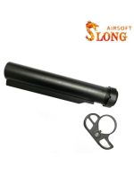 SLONG AIRSOFT M4 AEG buffer tube metal - black - obrazek 2