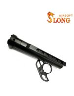 SLONG AIRSOFT M4 AEG buffer tube metal - black