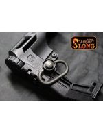 SLONG AIRSOFT Ngel of Death stock for M4 AEG / GBB - Black - obrazek 2