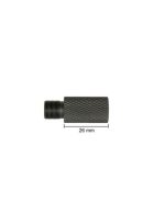 SLONG AIRSOFT Outer barrel extension KNURLED 14mm CCW - 26mm - obrazek 3