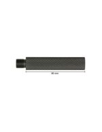 SLONG AIRSOFT Outer barrel extension KNURLED 14mm CCW - 86mm - obrazek 3