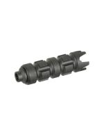SLONG AIRSOFT QUEEN Silencer 14mm CCW - 128mm - obrazek 2