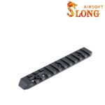 SLONG AIRSOFT Rail M-lok CNC 128mm - Black