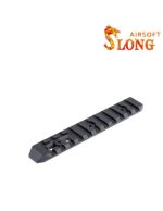 SLONG AIRSOFT Rail M-lok CNC 128mm - Black