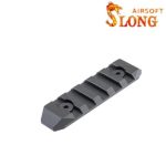 SLONG AIRSOFT Rail M-lok CNC 68mm - Black