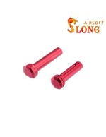 SLONG AIRSOFT Receiver pins for Tokyo Marui MWS GBBR - Red - obrazek 2