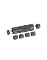 SLONG AIRSOFT ROOK Silencer 14mm CCW - 128mm - obrazek 5