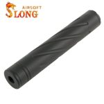 SLONG AIRSOFT Silencer 14mm CCW Type C - 200mm
