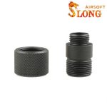 SLONG AIRSOFT Silencer adapter Type C 11mm CW to 14mm CCW