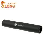 SLONG AIRSOFT Silencier 14mm CCW Type B - 200mm