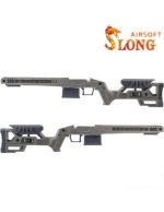 SLONG AIRSOFT Tactical Stock for Tokyo Marui VSR-10 - OD - obrazek 2