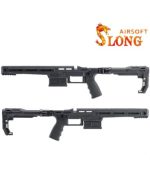 SLONG CSR-10 Tactical Stock for VSR-10 - Black - obrazek 2