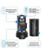 T238 Tactical RGB tracer lite version - Black - obrazek 4