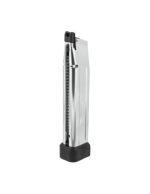 TTI 40Rds Aluminum Lightweight magazine for TM Hi-capa - Silver