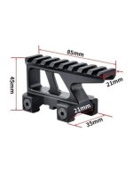 WADSN 1.5 inch EO riser Black - obrazek 2
