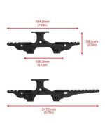 WADSN Mount micro for AIM-O T1/T2 - Black - obrazek 5