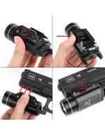 WADSN T-A HL Gun Light Type A - Black - obrazek 8
