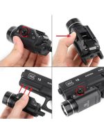 WADSN T-A HL Gun Light Type B  - Black - obrazek 7