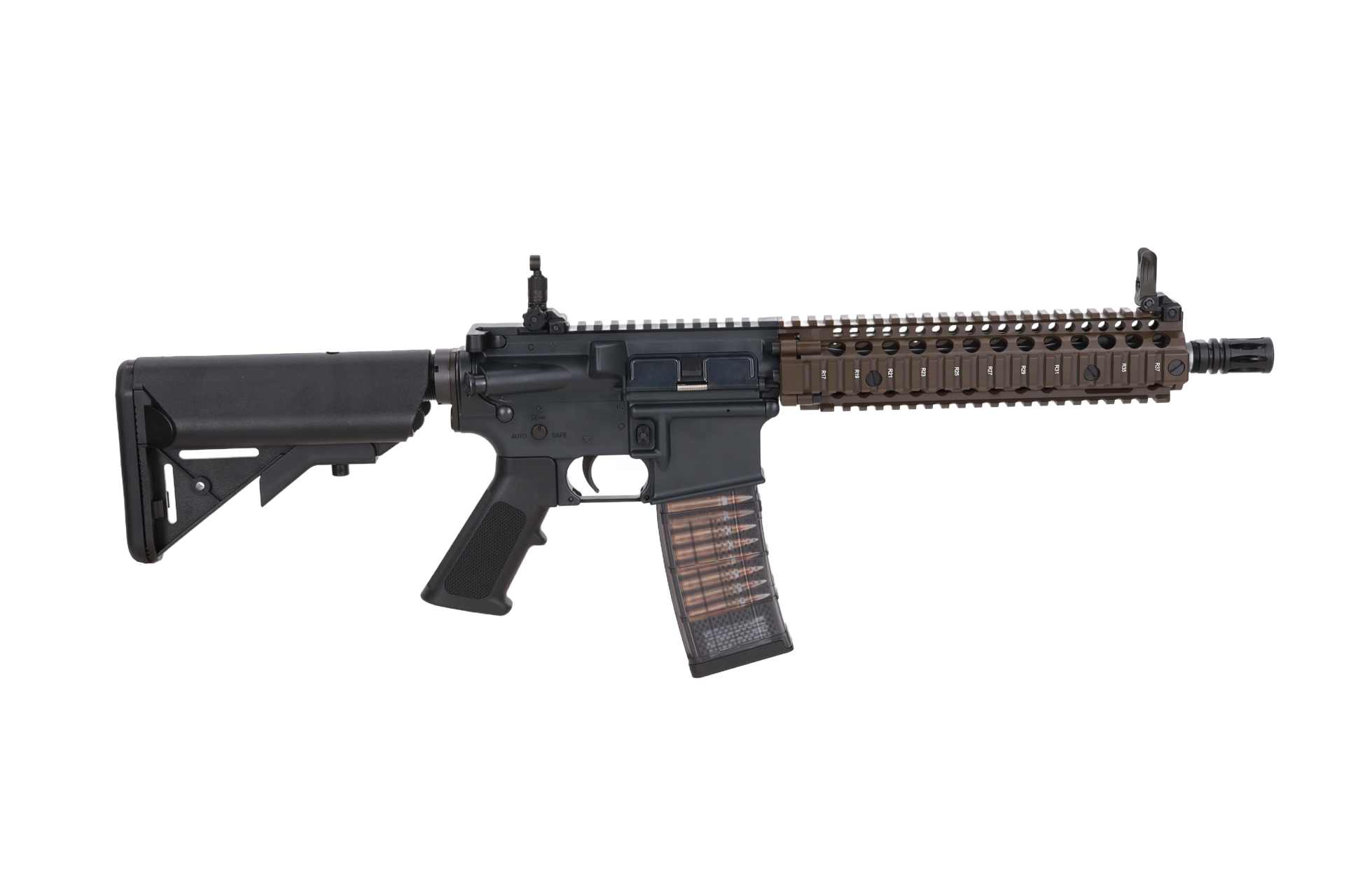 076dc0701c6efb05d587a2180ffcf2565f9a1ee5_CYM_02_049750_04 Colt x Daniel Defense MK18 CGS Karabin szturmowy GBBR 10.5" - Czarny - obrazek 2