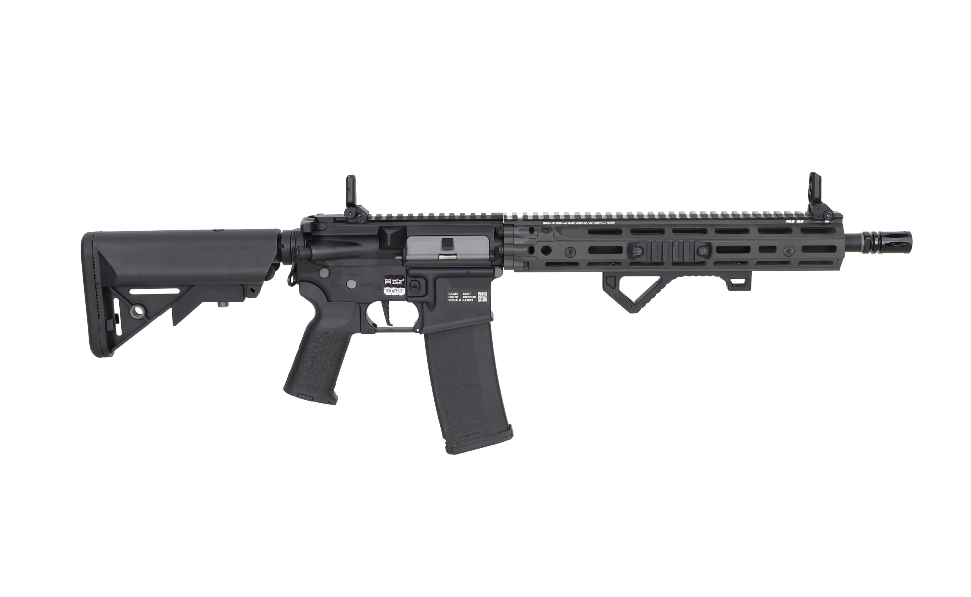 23cf556d15d1f1fef284e2529ad79eb6fdf6fa55_SPE_01_047211_04 Karabinek ASG Specna Arms Daniel Defense® RIS III 12.5'' SA-E28 EDGE™ HAL 2™ ETU Gen. 2 Chaos Grey - obrazek 7