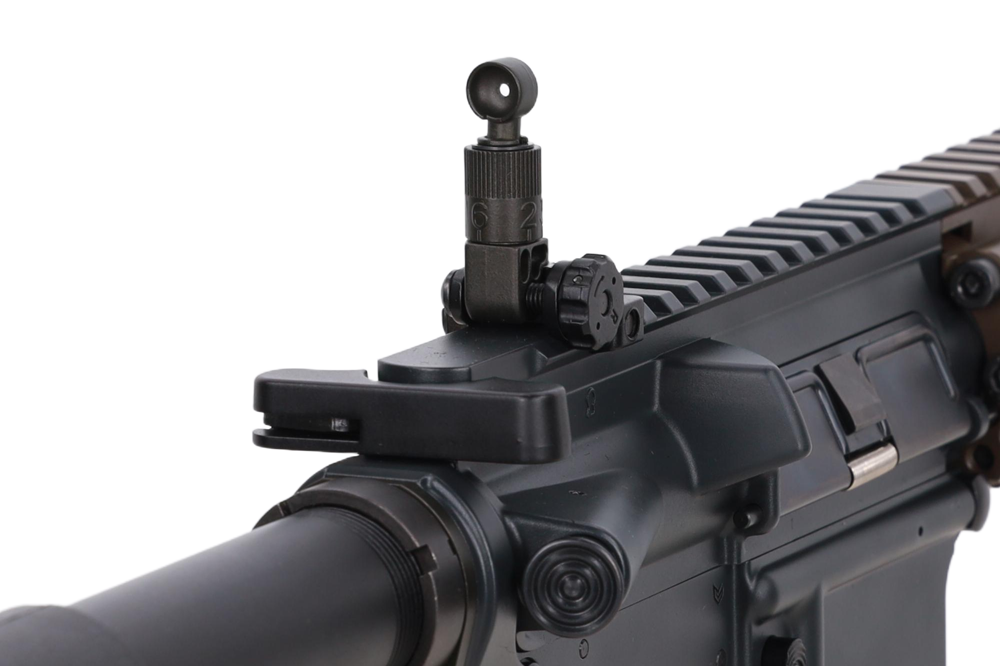 24ad97105cdd1aa10a53a22a062644b6a5665d36_CYM_02_049750_16 Colt x Daniel Defense MK18 CGS Karabin szturmowy GBBR 10.5" - Czarny - obrazek 4