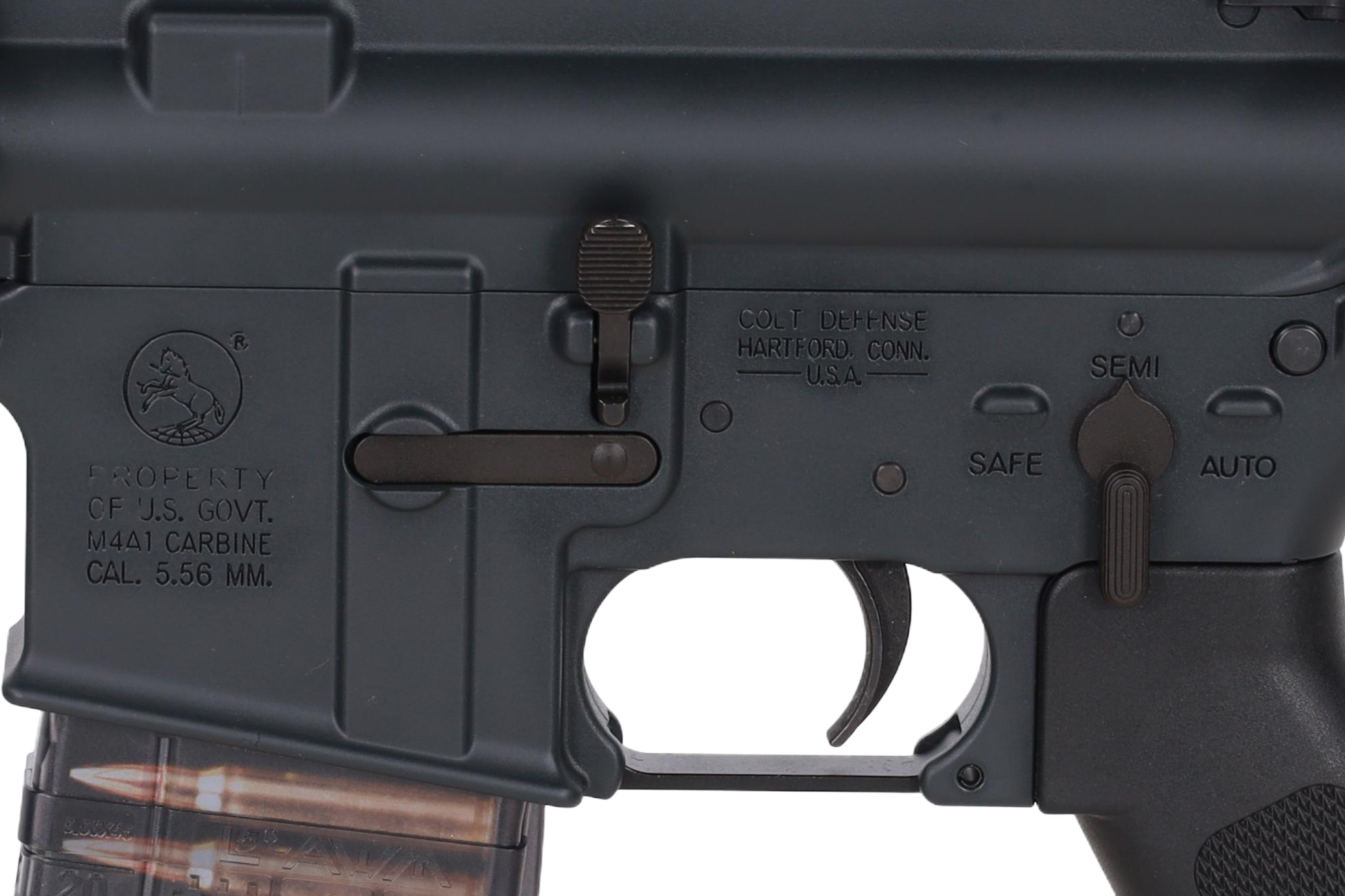 2edfe77f2cb17ca9d12152b52f6cbb3a4205be7d_CYM_02_049750_13 Colt x Daniel Defense MK18 CGS Karabin szturmowy GBBR 10.5" - Czarny - obrazek 5