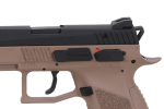 Replika pistoletu CZ P-09 - half-dark earth - obrazek 9